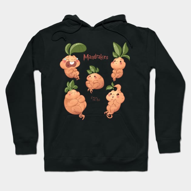 Mandrakes Hoodie by Carrie on Art